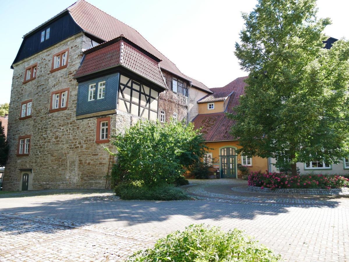 Schloss Goldacker - Das Schloss Der Gesundheit Weberstedt Dış mekan fotoğraf